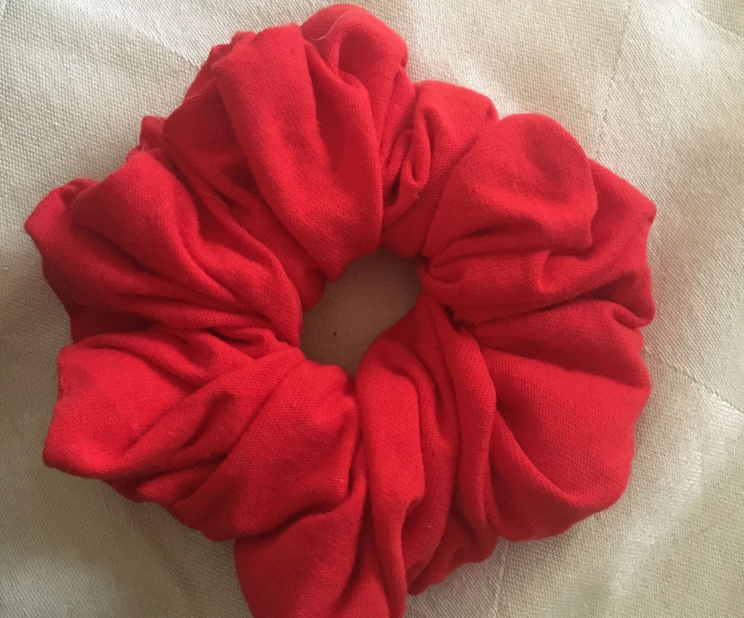 Old Shirt Into a Scrunchie