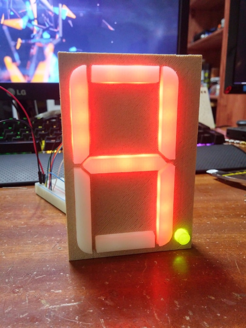 4" Seven Segment Display : 5 Steps (with Pictures) - Instructables