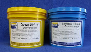 Preparing Mixture 1 of Dragon Skin