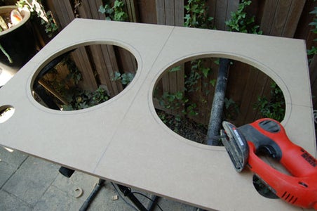 Making the Speaker Holes 