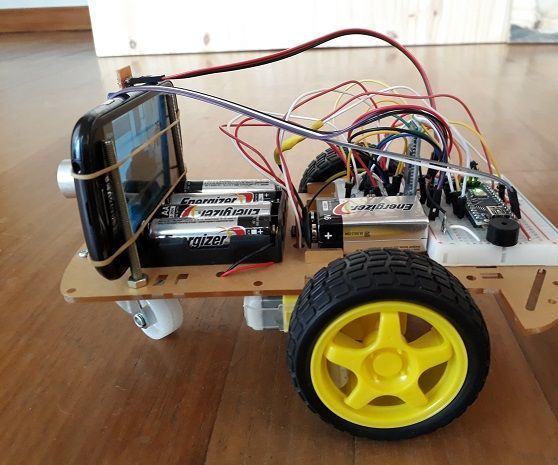 Robot Car With Bluetooth, Camera and MIT App Inventor2