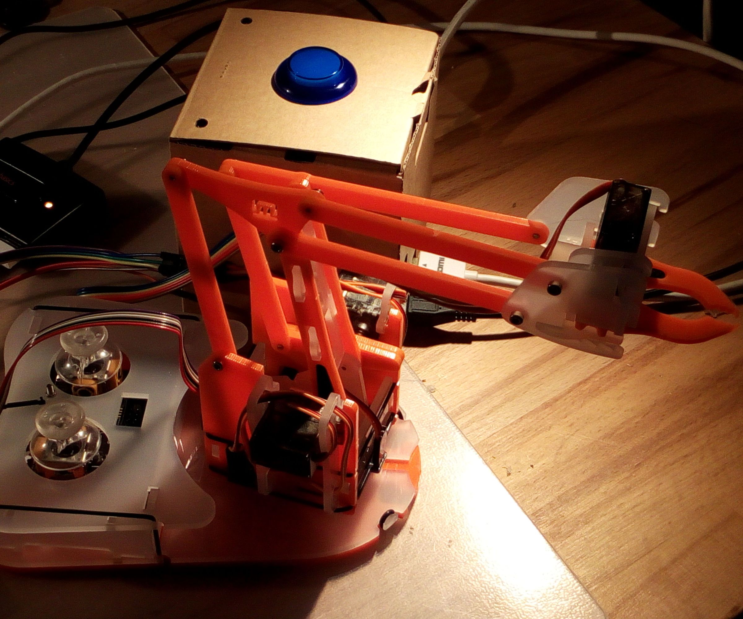 AIY Voice Controlled MeArm