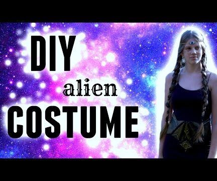 DIY Alien Halloween Costume