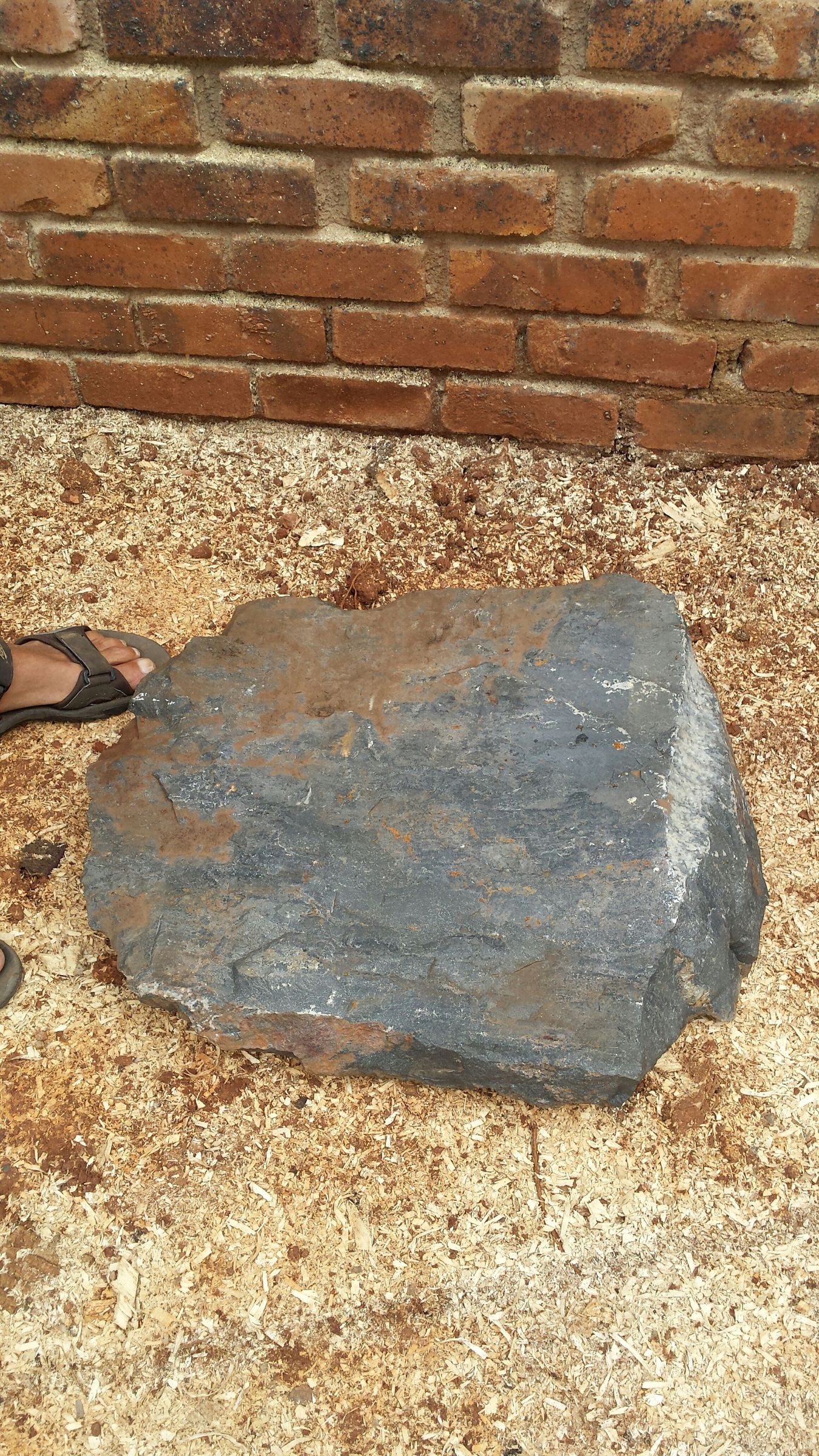 DIY Basin/birdbath From Stone