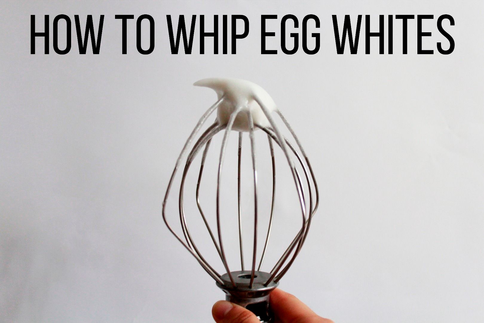How to Whip Egg Whites 10 Steps (with Pictures) Instructables