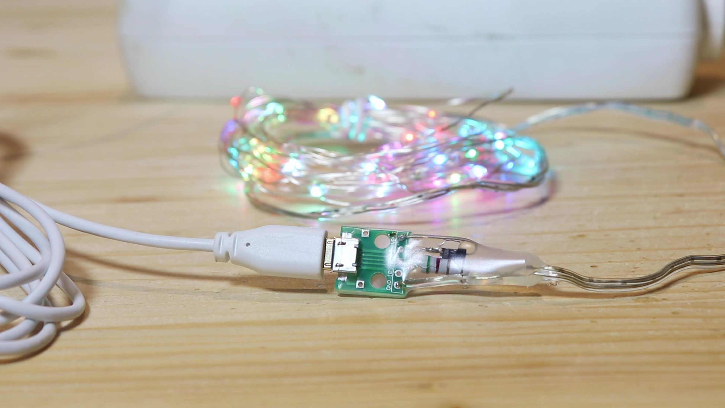 From Batterypowered to USB Christmas Lights 6 Steps (with Pictures