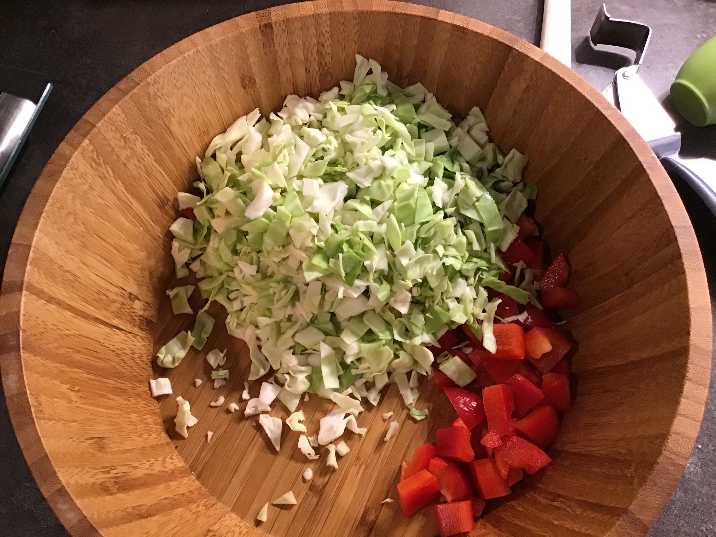 Red Bean Salad With Feta and Peppers 5 Steps (with Pictures