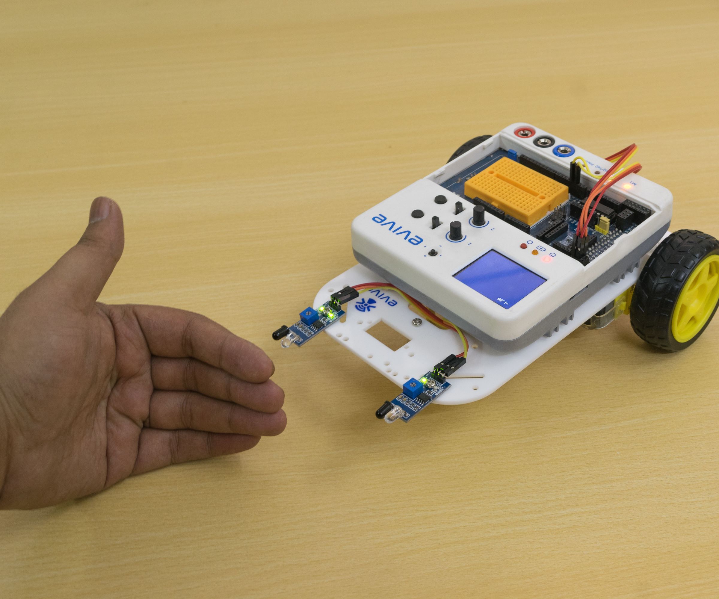 Follow Me Robot Using Arduino Based Embedded Platform