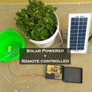 Remote Controlled & Solar Powered Watering System