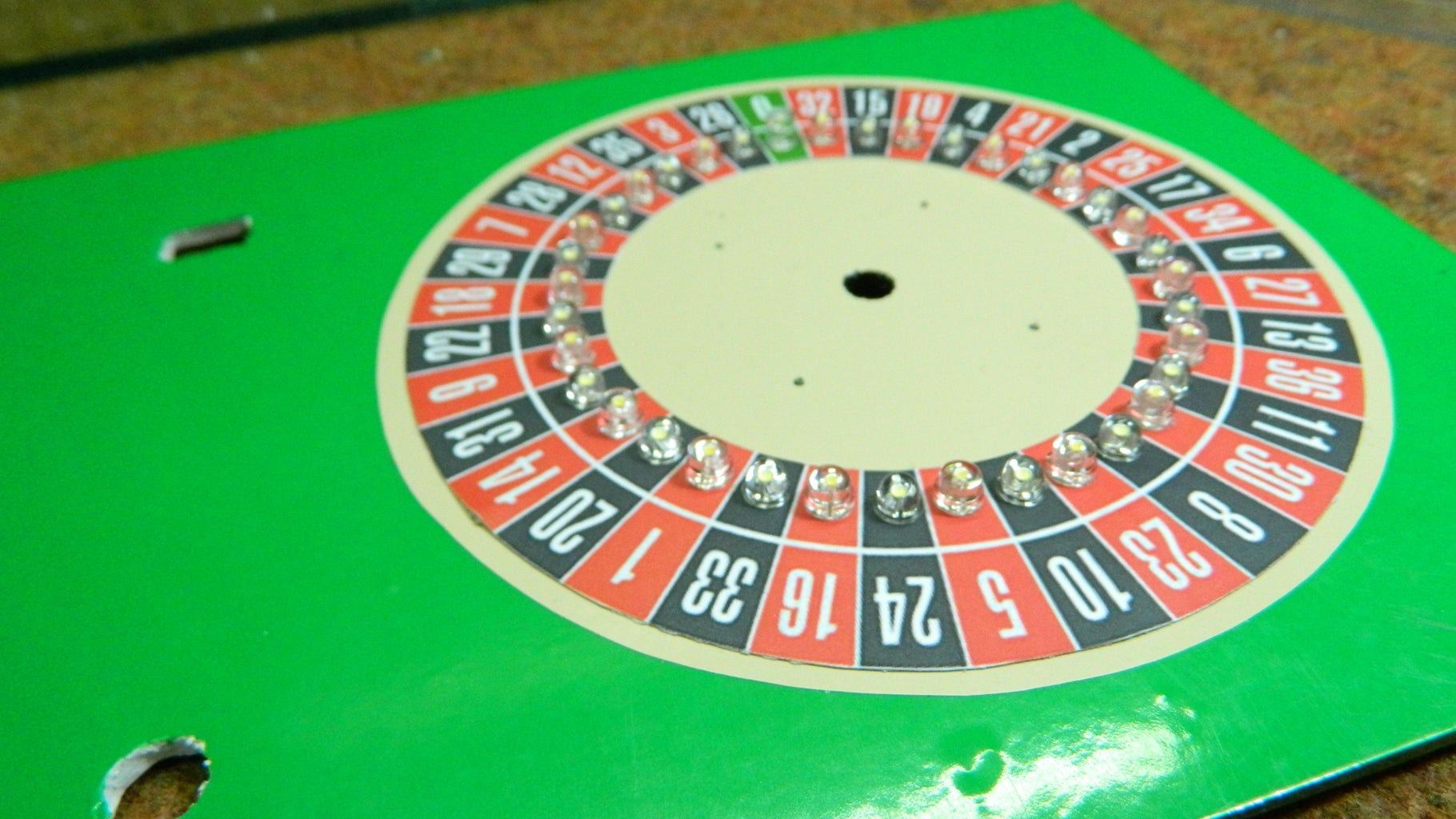 DIY 37 Leds Arduino Roulette Game : 3 Steps (with Pictures) Circuit Diagram