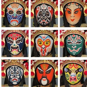 Changing Face Toy-Peking Opera Style