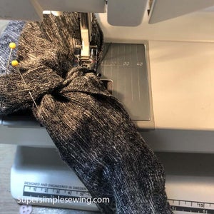 Sew Second Side of Headband