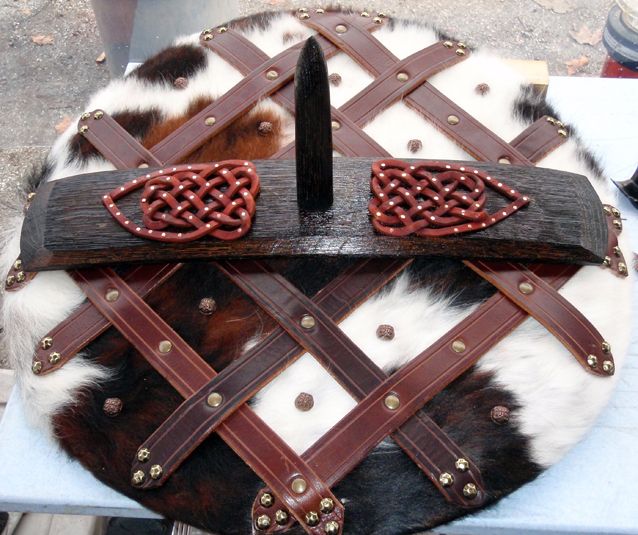 Make A Viking Shield From A Wine Barrel
