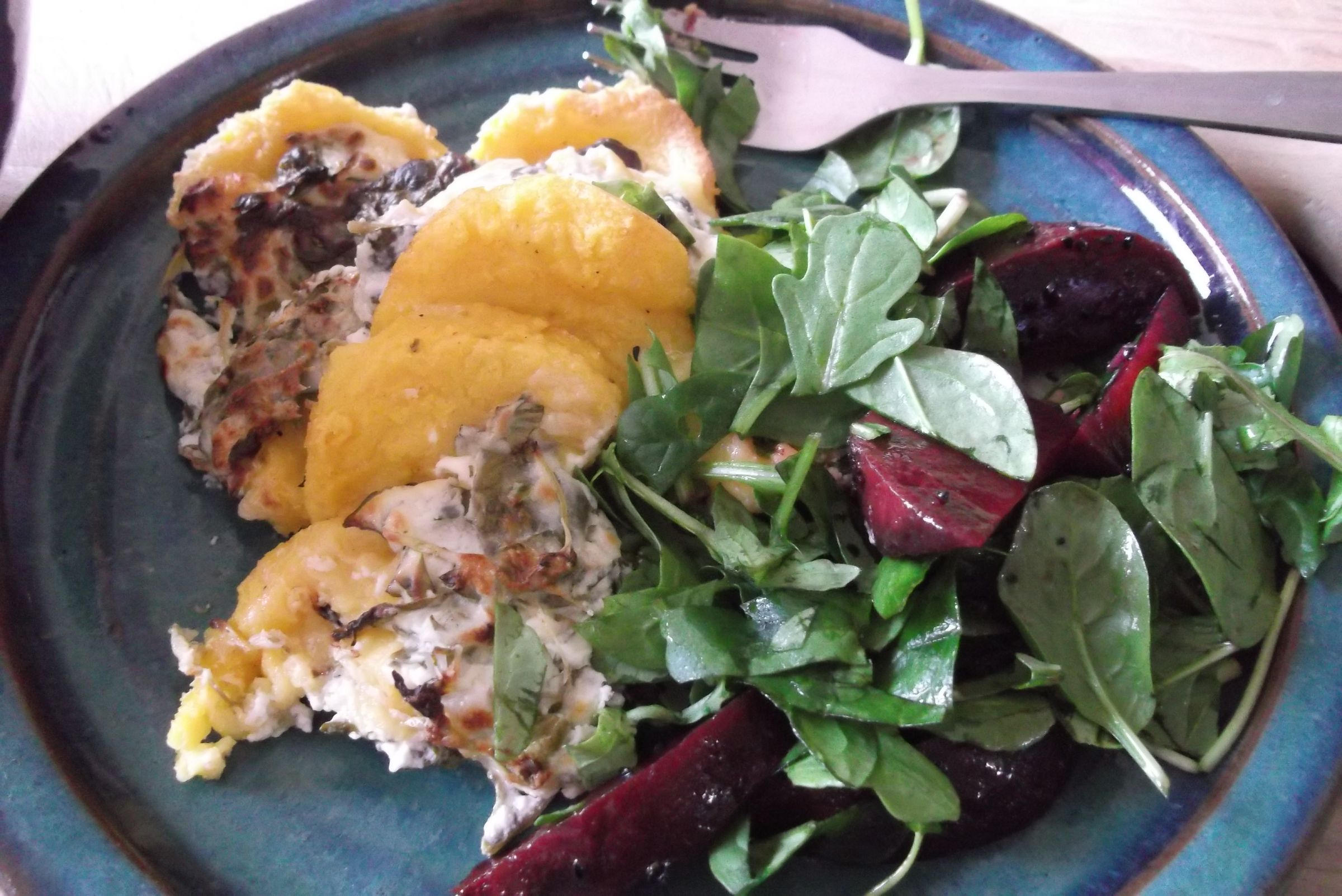 Polenta Gnocchi With Super-green Florentine Sauce! (and It's Gluten Free and Vegetarian Too!)