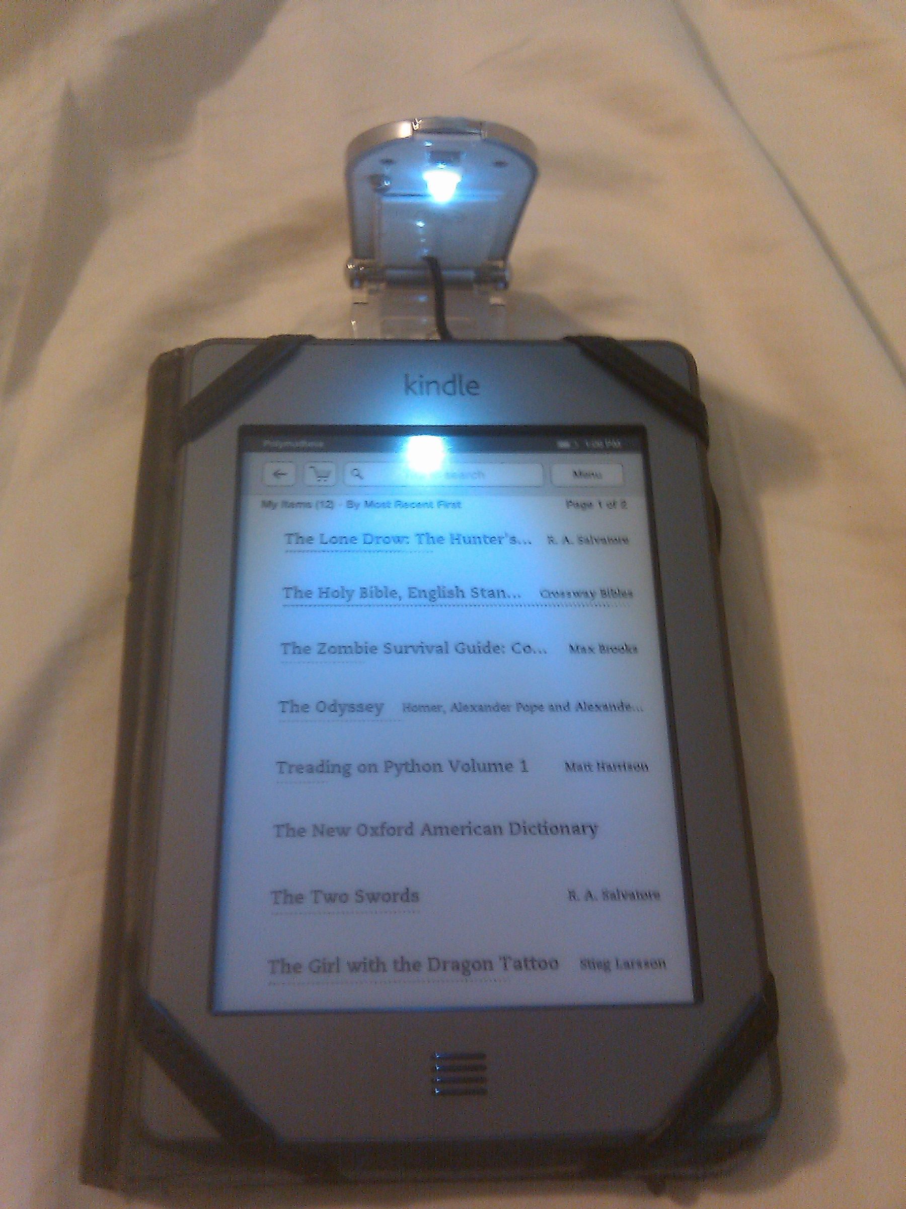 Making a Lighted Kindle (Fourth Generation) Case
