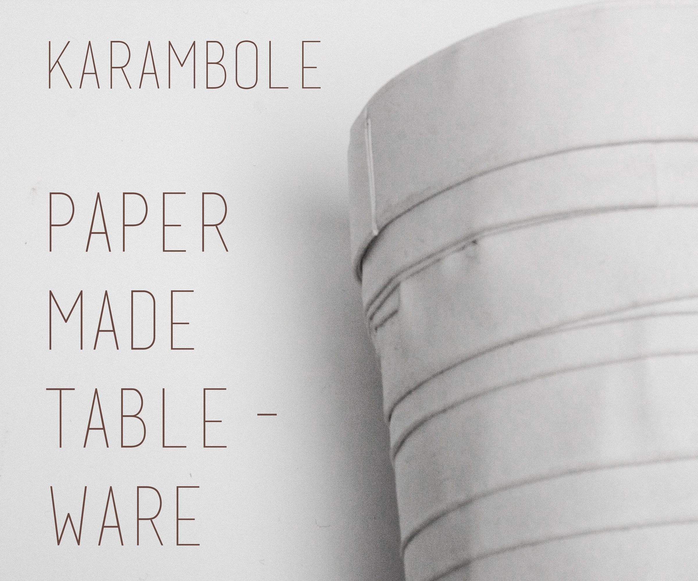 Paper Made Tableware