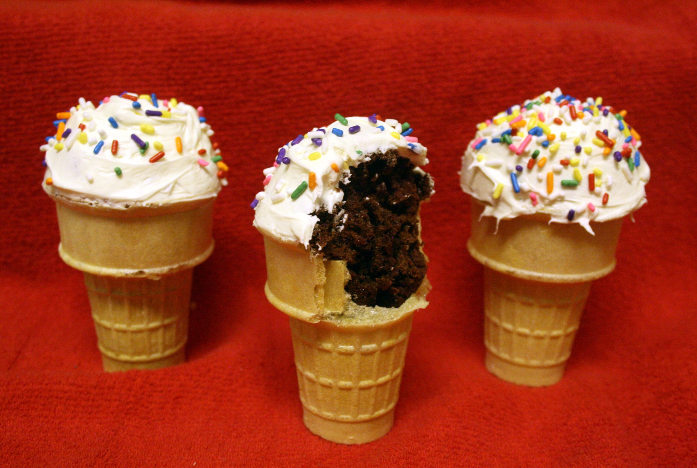 Cupcake Cones