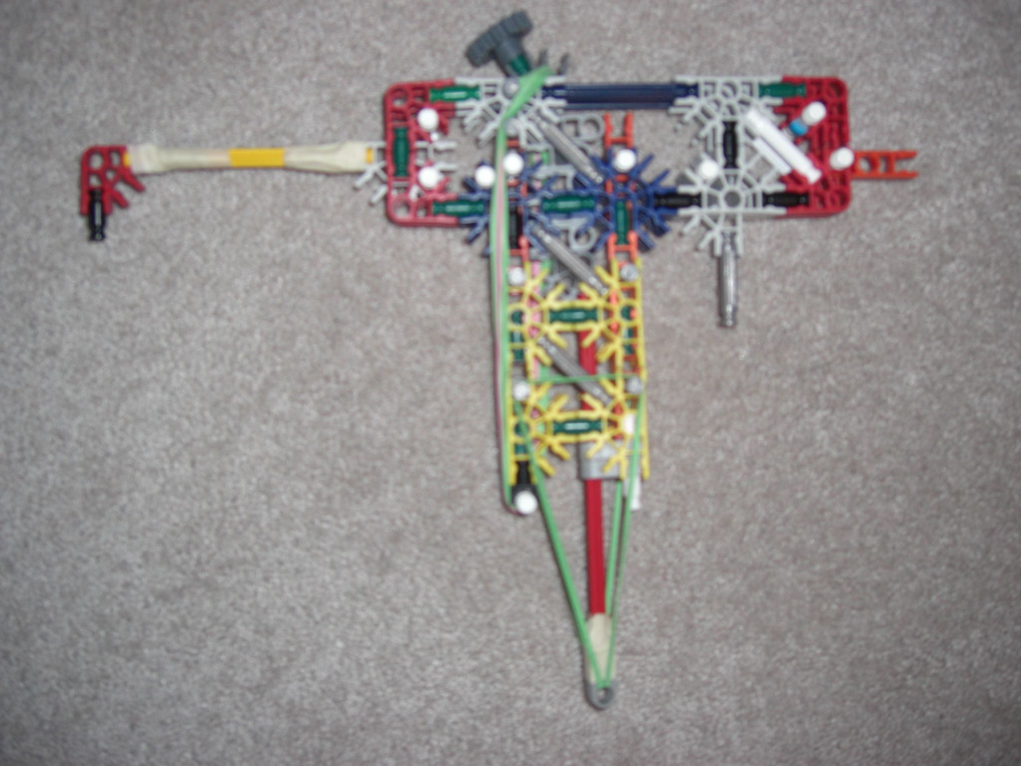 Full auto knex uzi