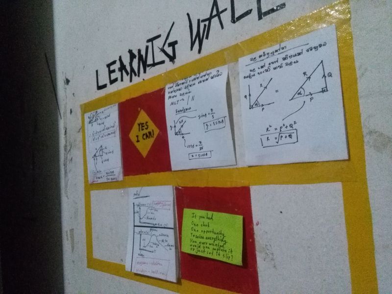 Lesson Stick Wall Learning Wall With Tape : 4 Steps - Instructables