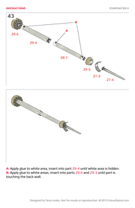 Starfighter-X Star Wars Inspired Paper Model