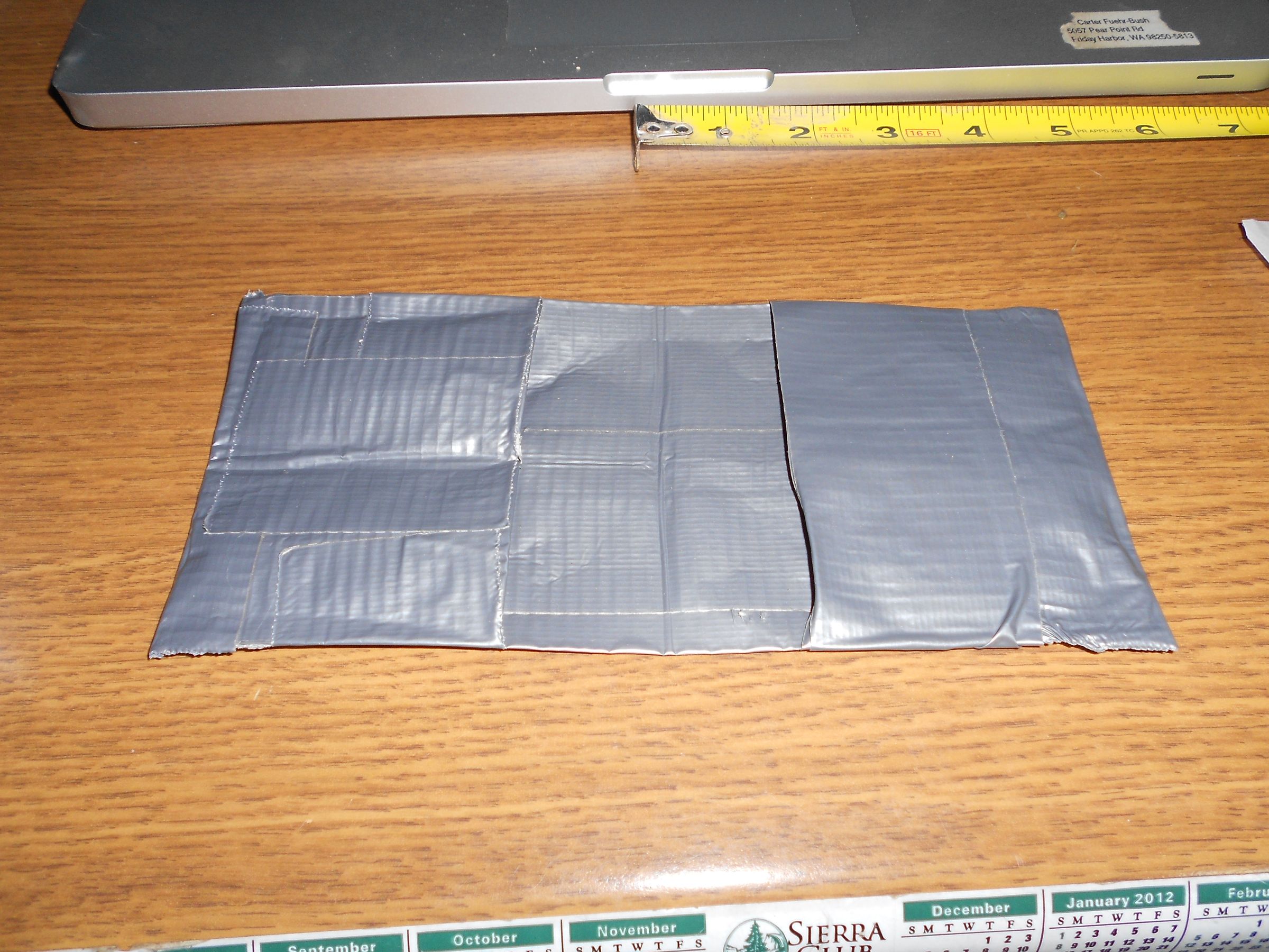 Duct Tape BandAid Case Instructables