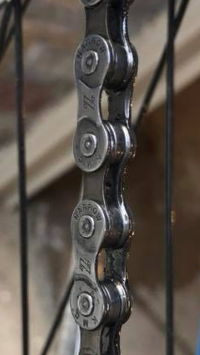 Vinegar to online clean bike chain