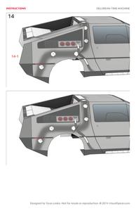 DeLorean BTTF Inspired Papercraft