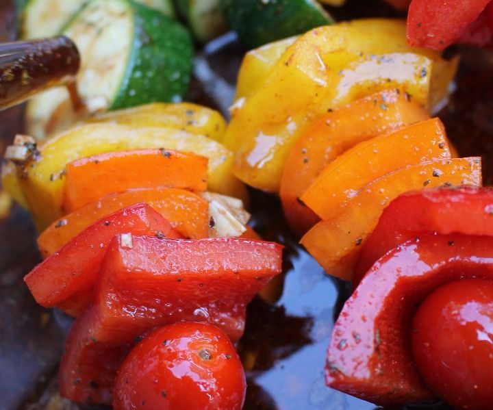 Grilled Rainbow Vegetables