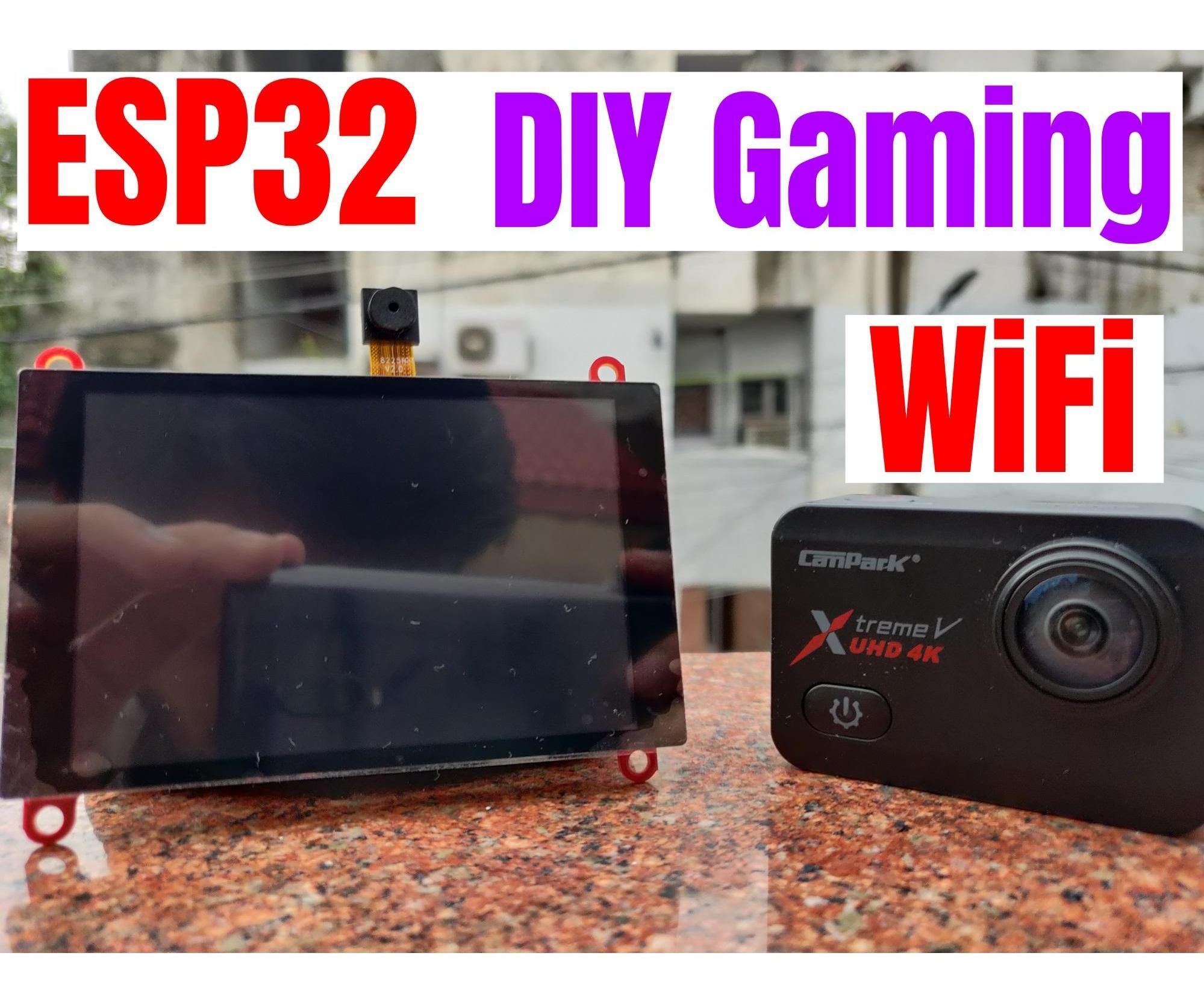ESP32 Touchscreen Camera | ESP32 Gaming| DIY Digital Camera 