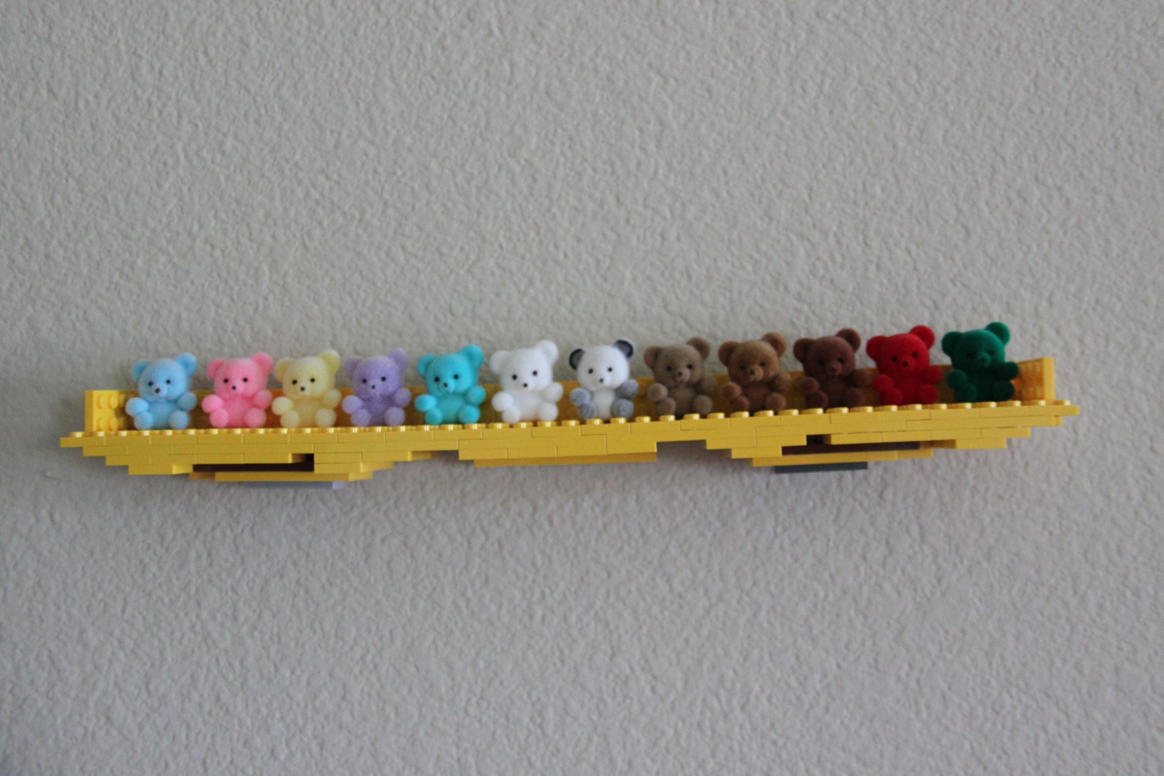 Simple Lego Wall Shelf