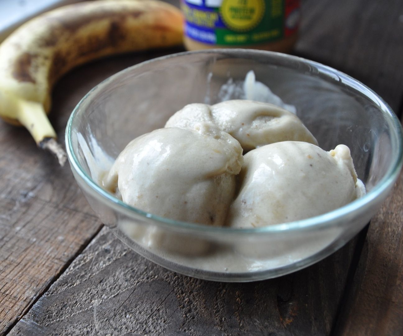 How to Make Vegan Banana Peanut Butter Ice Cream | Only 2 Ingredients