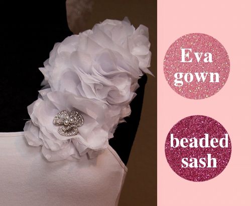 {CAMRYN} How to Make a Fabric Flower for Your Wedding Gown