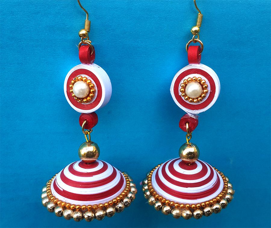 Details 76+ paper earrings images best esthdonghoadian