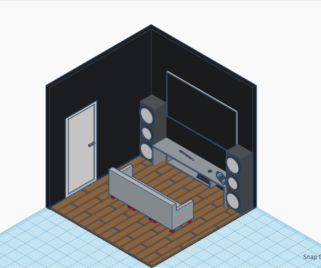 Isometric Gaming Room
