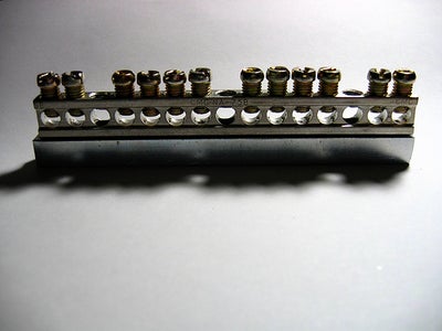 The Grounding Bar Open on a Shim