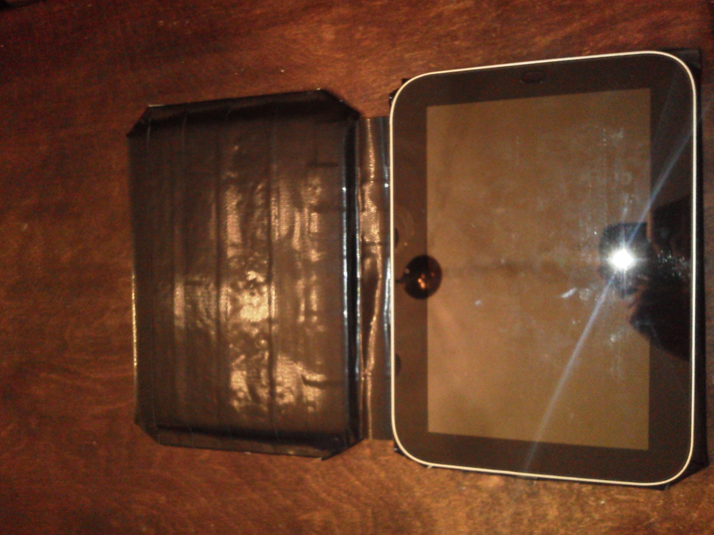 Strong Cardboard Duct Tape Tablet Case 7 Steps Instructables