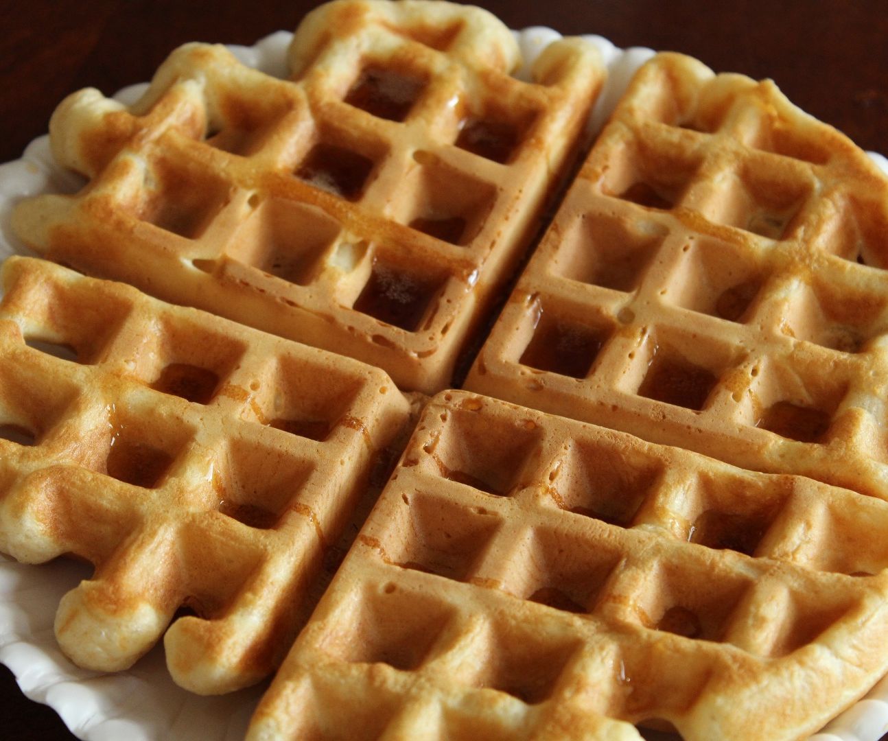 Fluffy Homemade Waffles