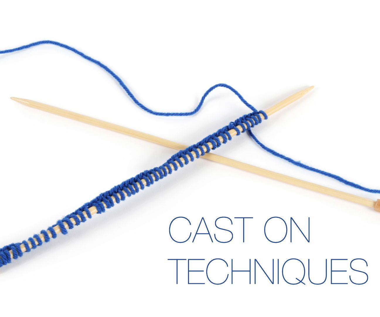 Knitting Lessons: Cast on Techniques