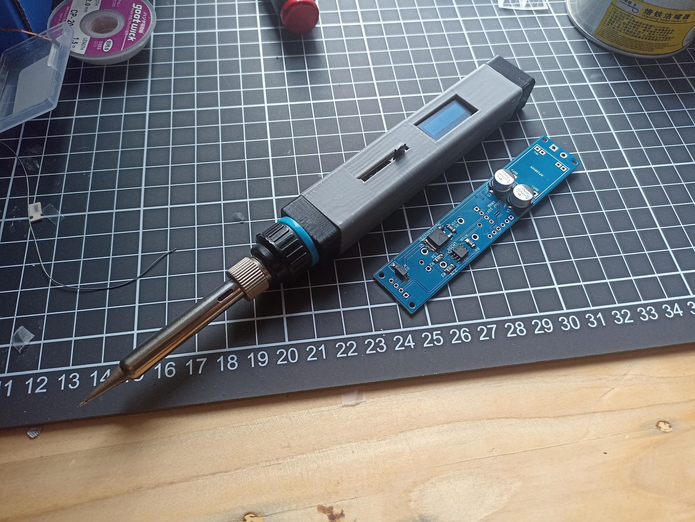 907 Portable Soldering Iron Based on Techbuilder/ASCAS Design : 7 Steps ...