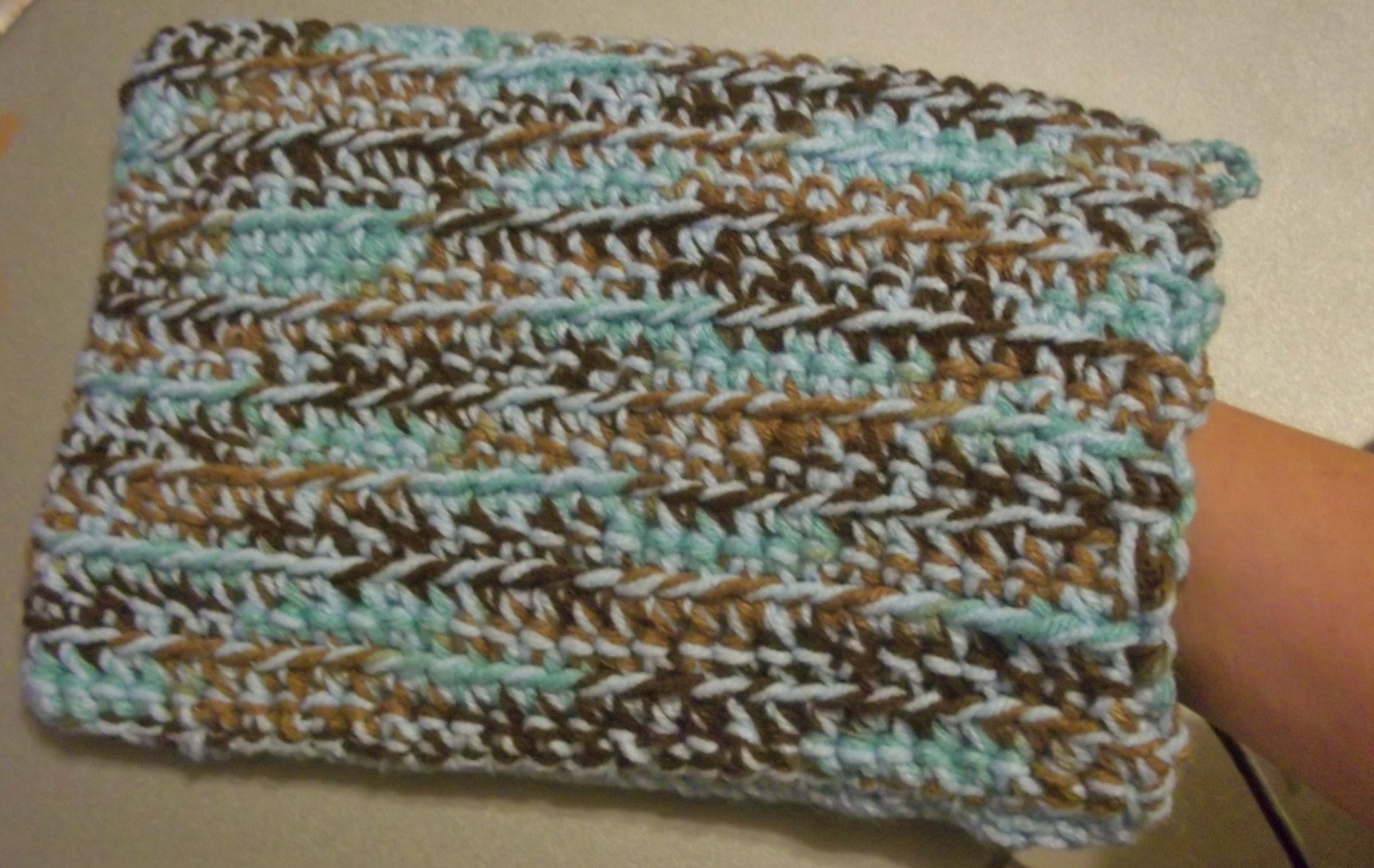 Super Simple Single Crochet Pot Holder