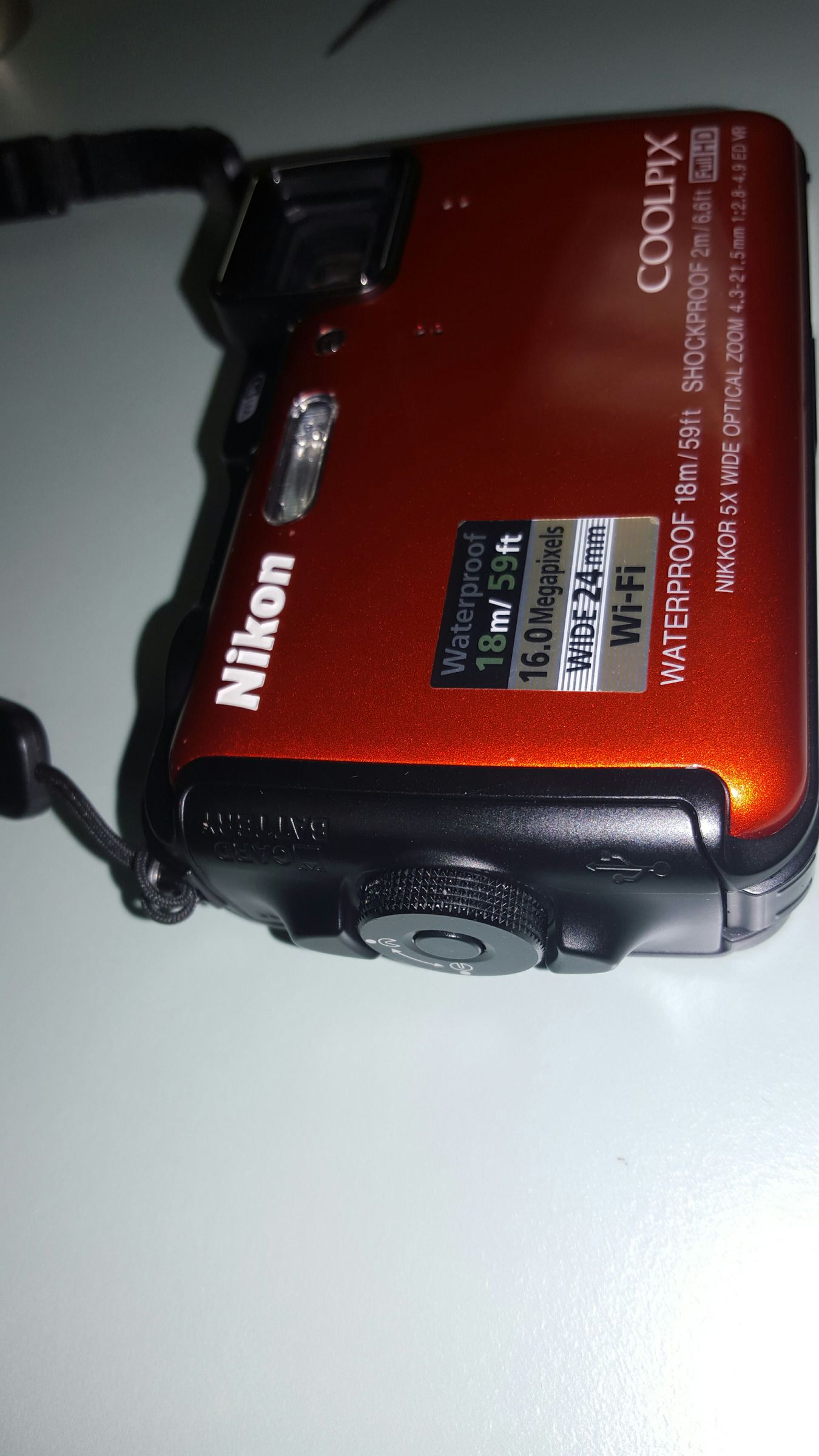 Nikon AW120 Battery Door Repair : 8 Steps (with Pictures