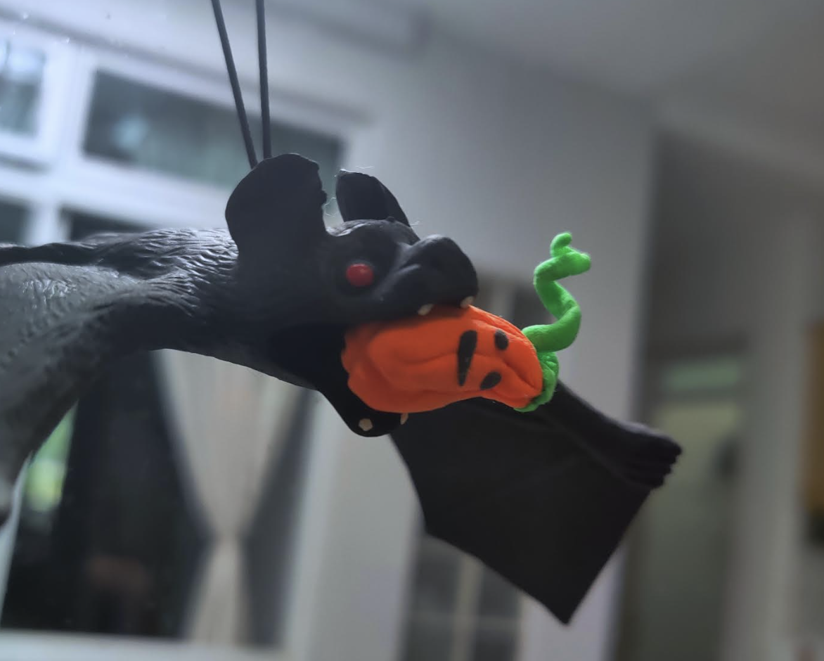 Air Dried Clay Pumpkin