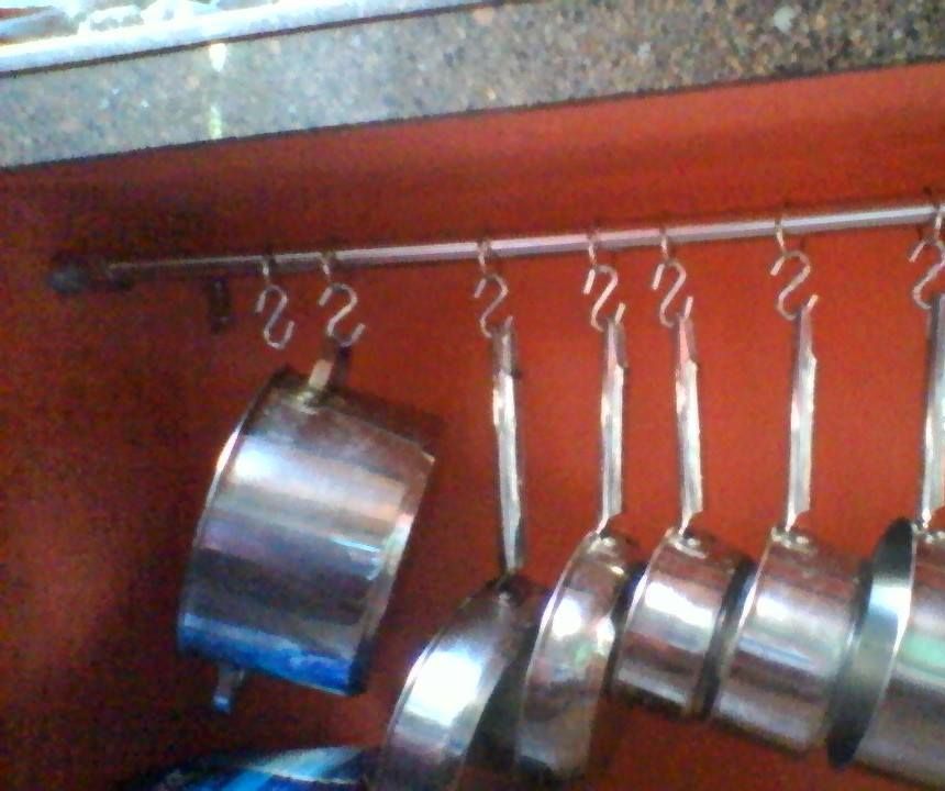 Under Counter Pot Rack