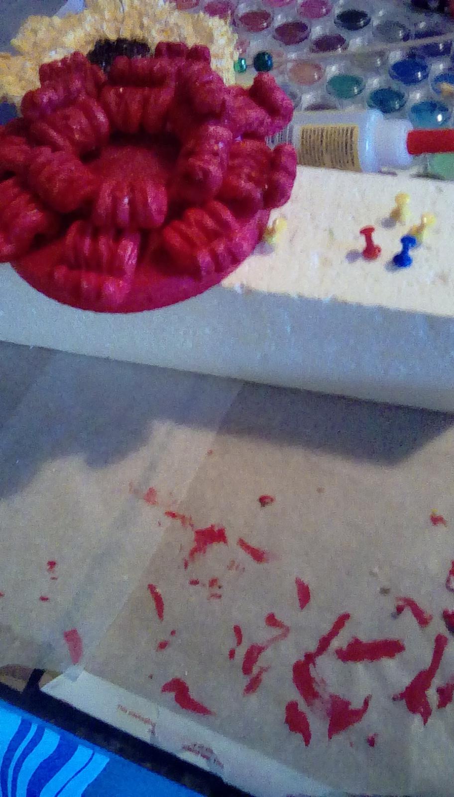 Forming & Placing 🌺Setting the Poinsettia🌺