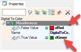 In Visuino Set Components