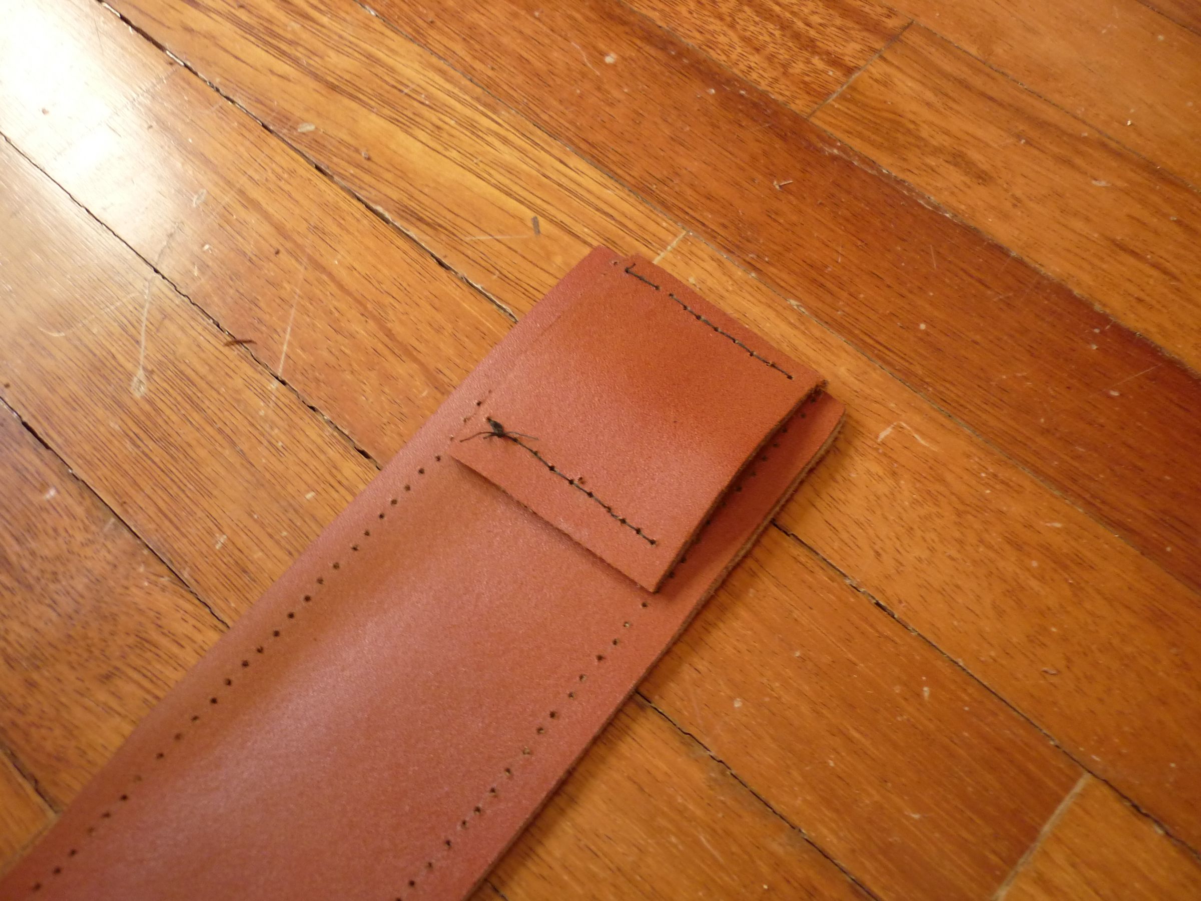 How to Make a Knife Sheath From Leather 6 Steps Instructables