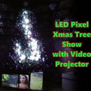 LED Christmas Tree With Video Projector (Rasp Pi)