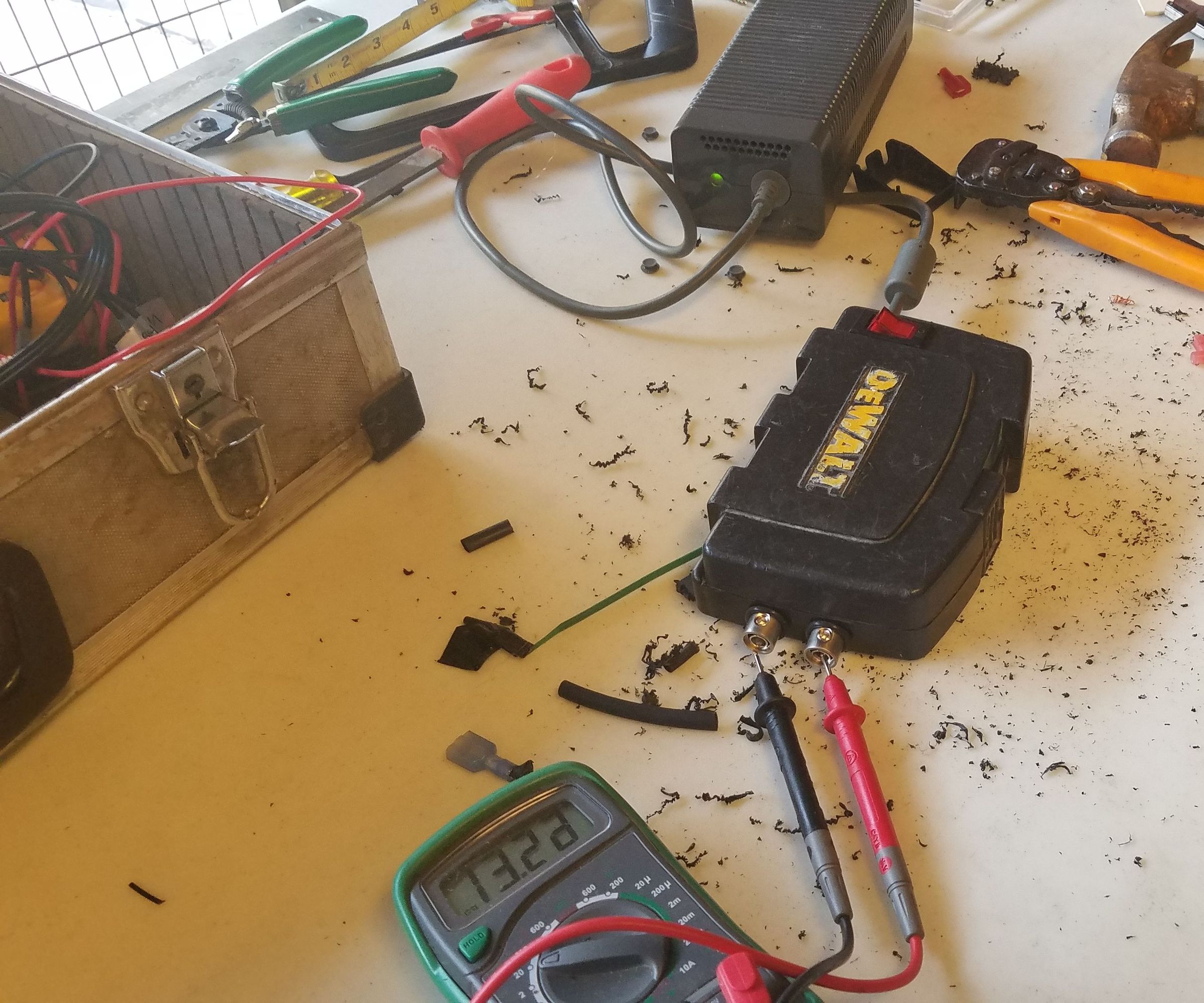 Convert Xbox Power Supply to Benchtop 12v Psu