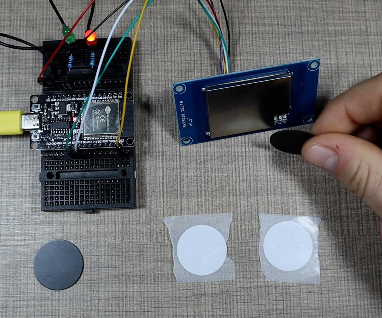 Usage Limited RFID Access System With RYRR20I_DE and Mifare Ultralight ...