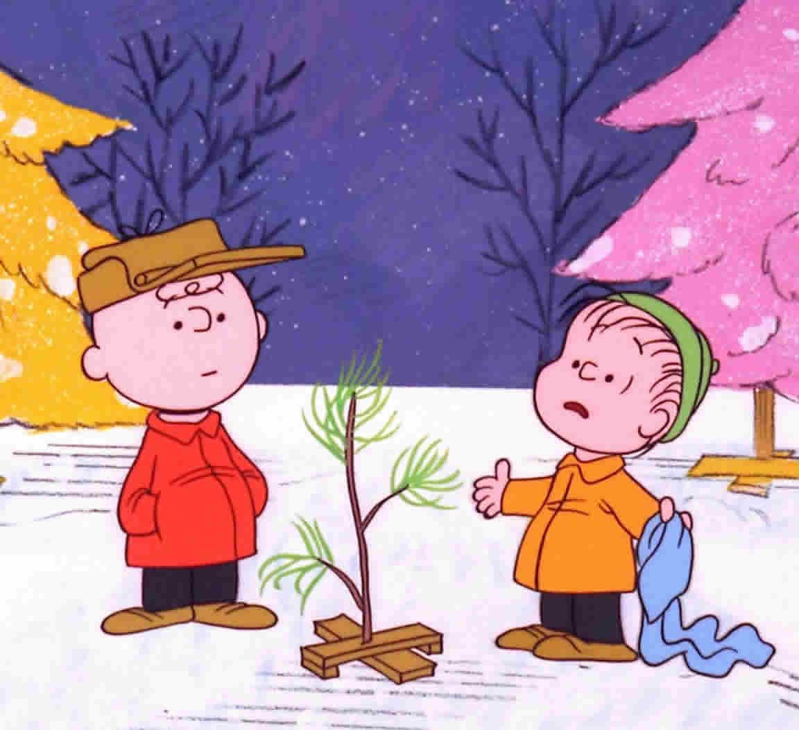 Make a Charlie Brown Christmas Tree
